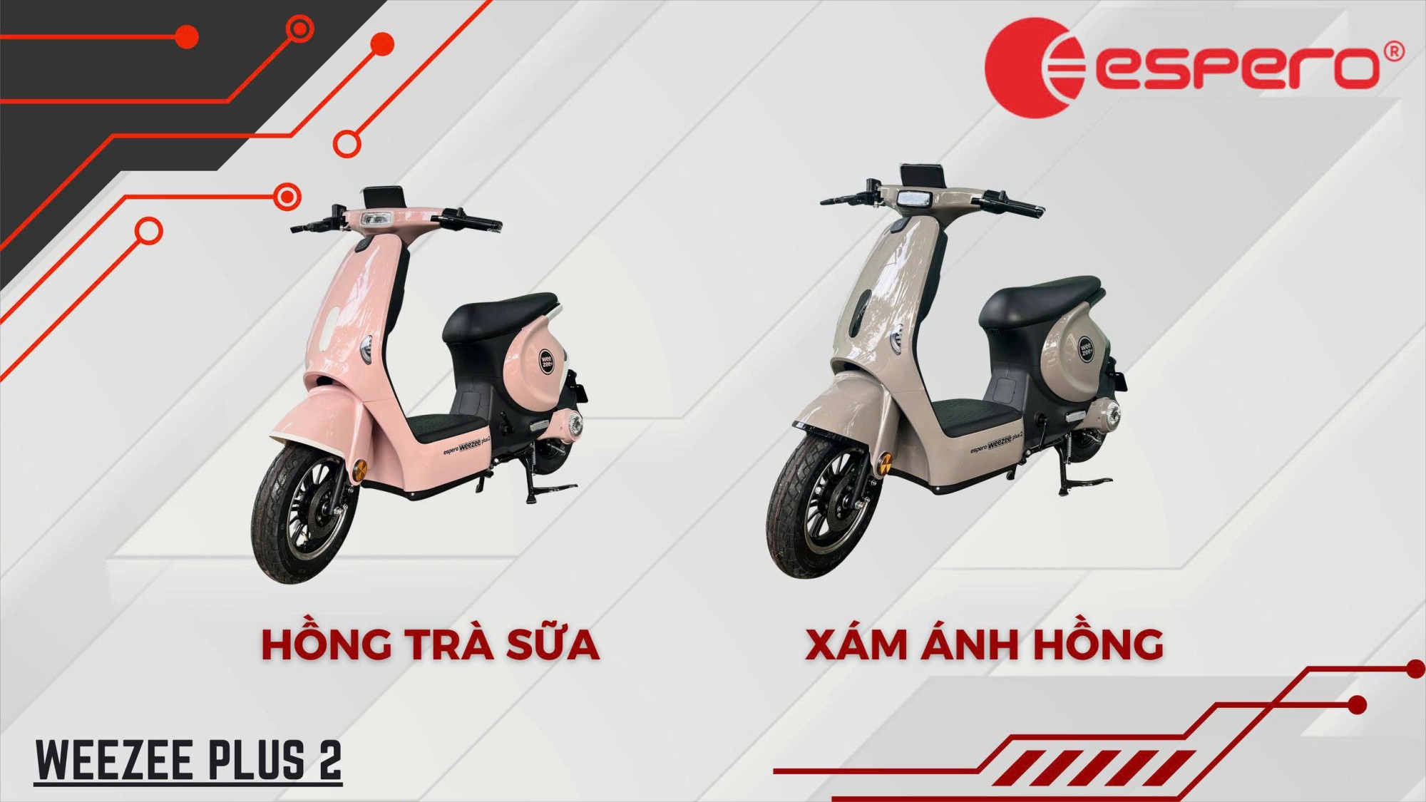 Xe Máy Điện  ESPERO Weezee Plus 2