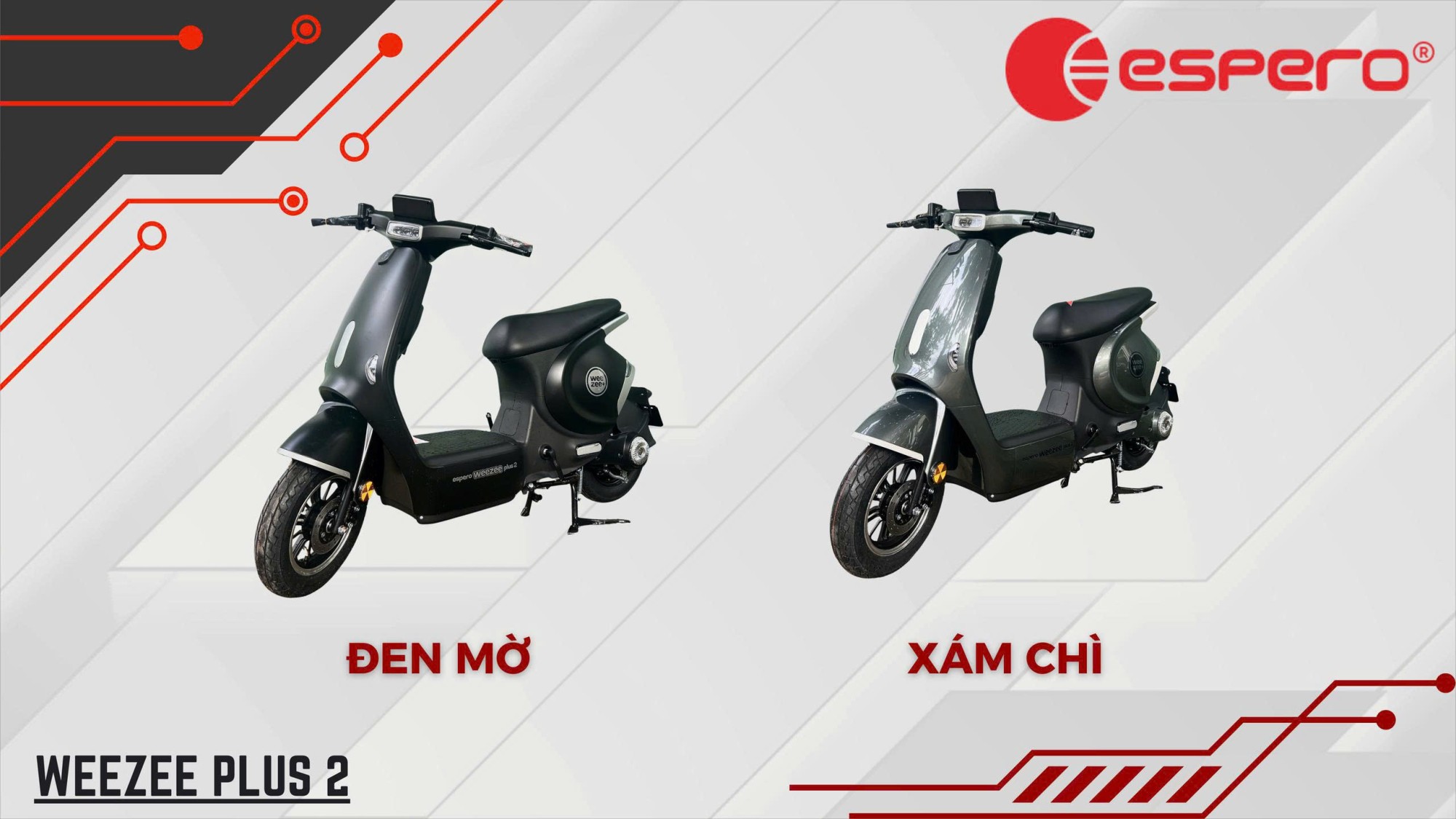 Xe Máy Điện  ESPERO Weezee Plus 2