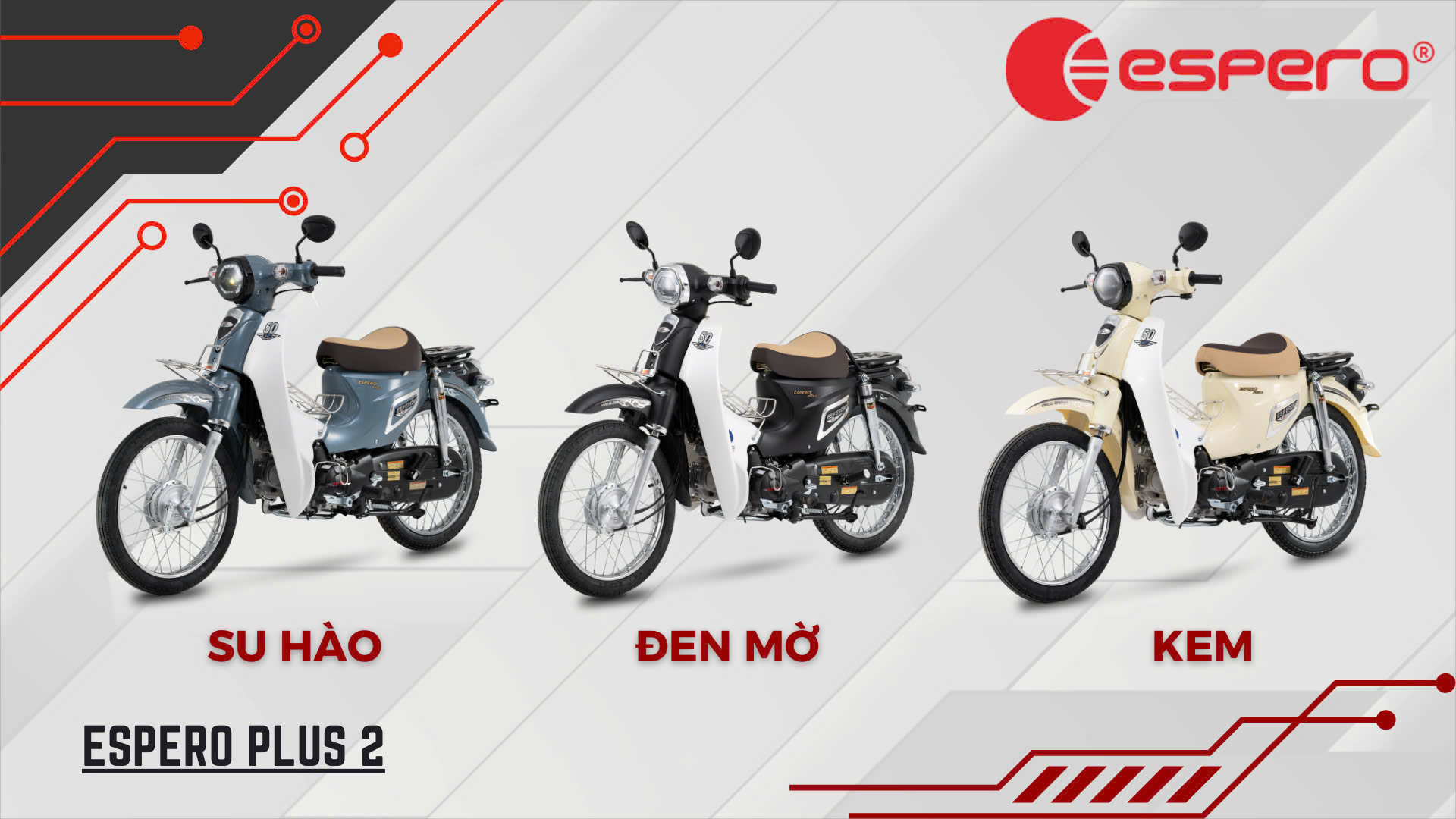 50CC Motorcycle  ESPERO Plus 2