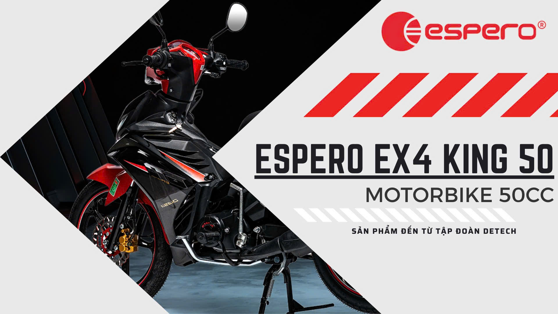 Xe Máy Dưới 50CC  ESPERO EX4 King 50