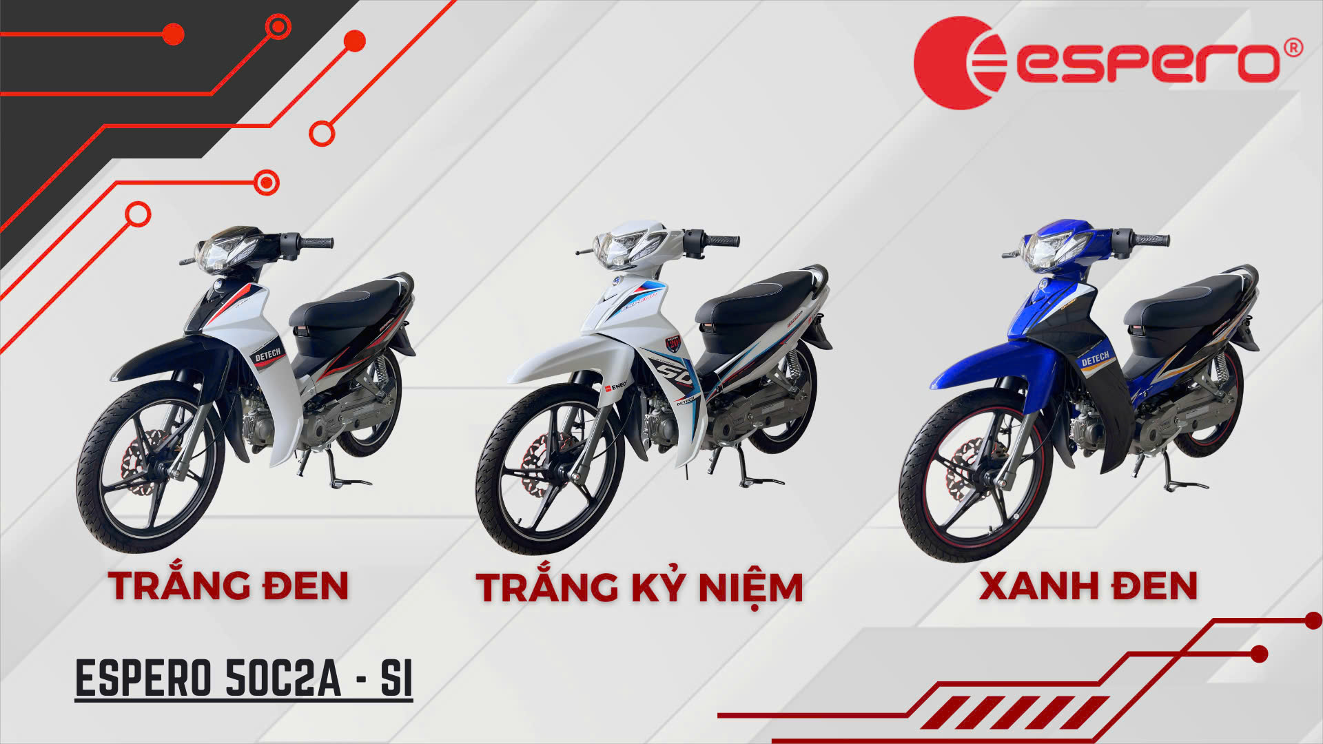 50CC Motorcycle  ESPERO 50C2a