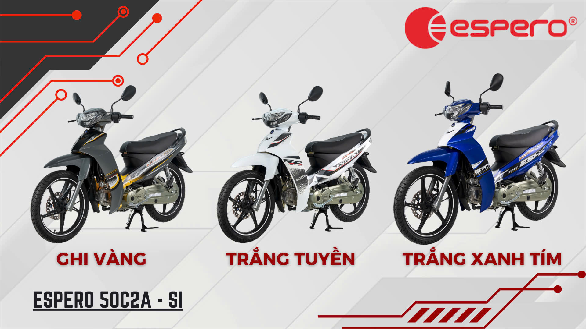 50CC Motorcycle  ESPERO 50C2a